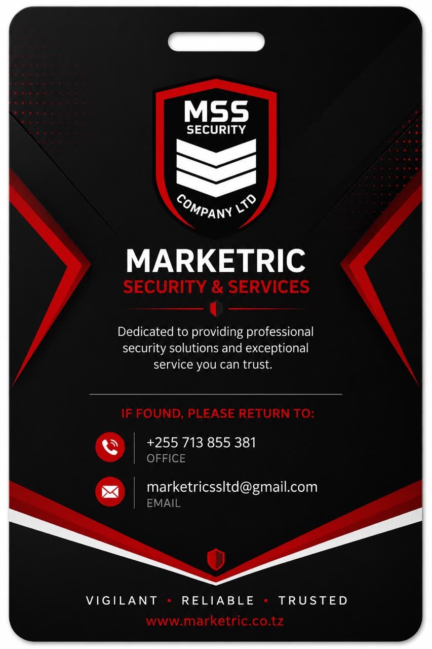 Nembo ya Marketric Security & Services